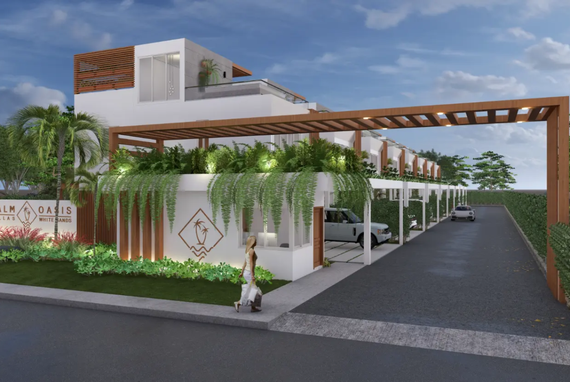 ID , Luxury Bedroom Villa at Palm Oasis Gardens with Beach Shuttle in White Sands, Punta Cana ()