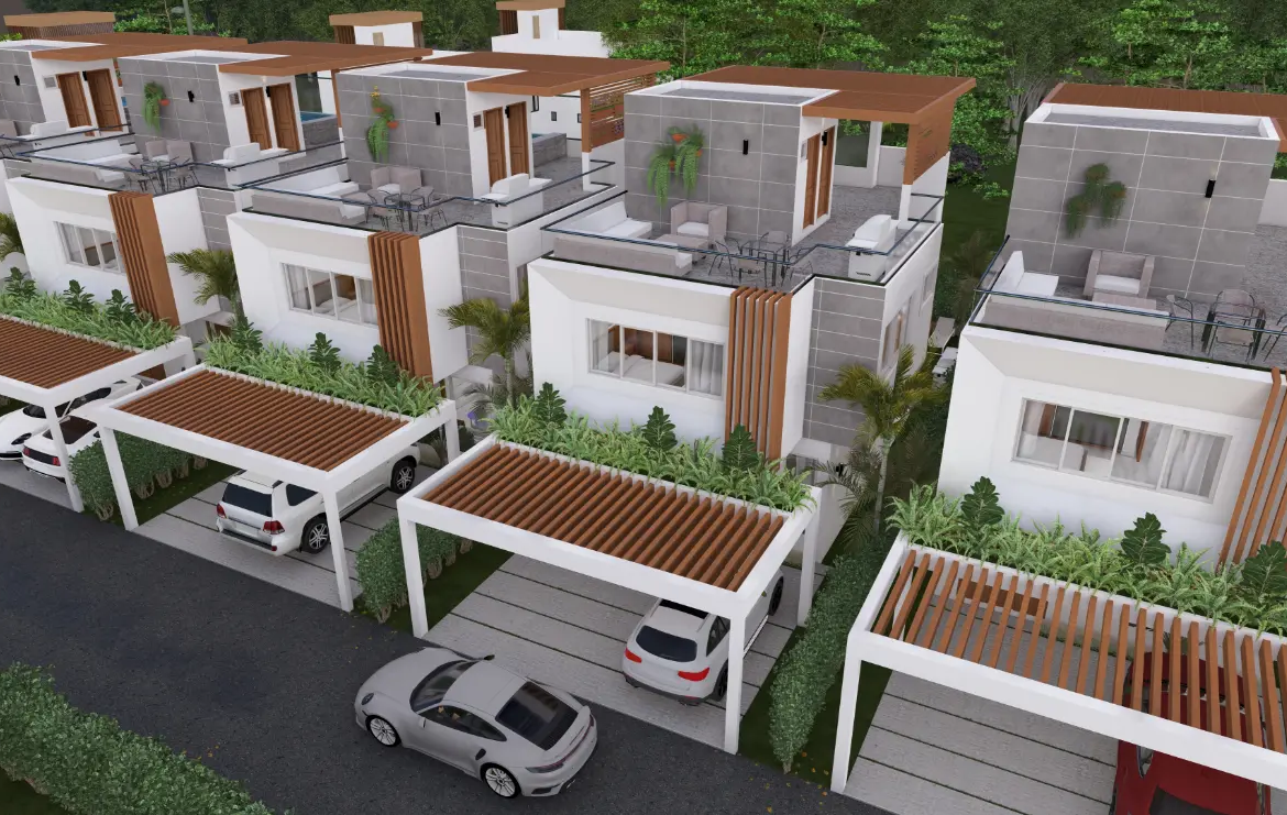 ID , Luxury Bedroom Villa at Palm Oasis Gardens with Beach Shuttle in White Sands, Punta Cana ()