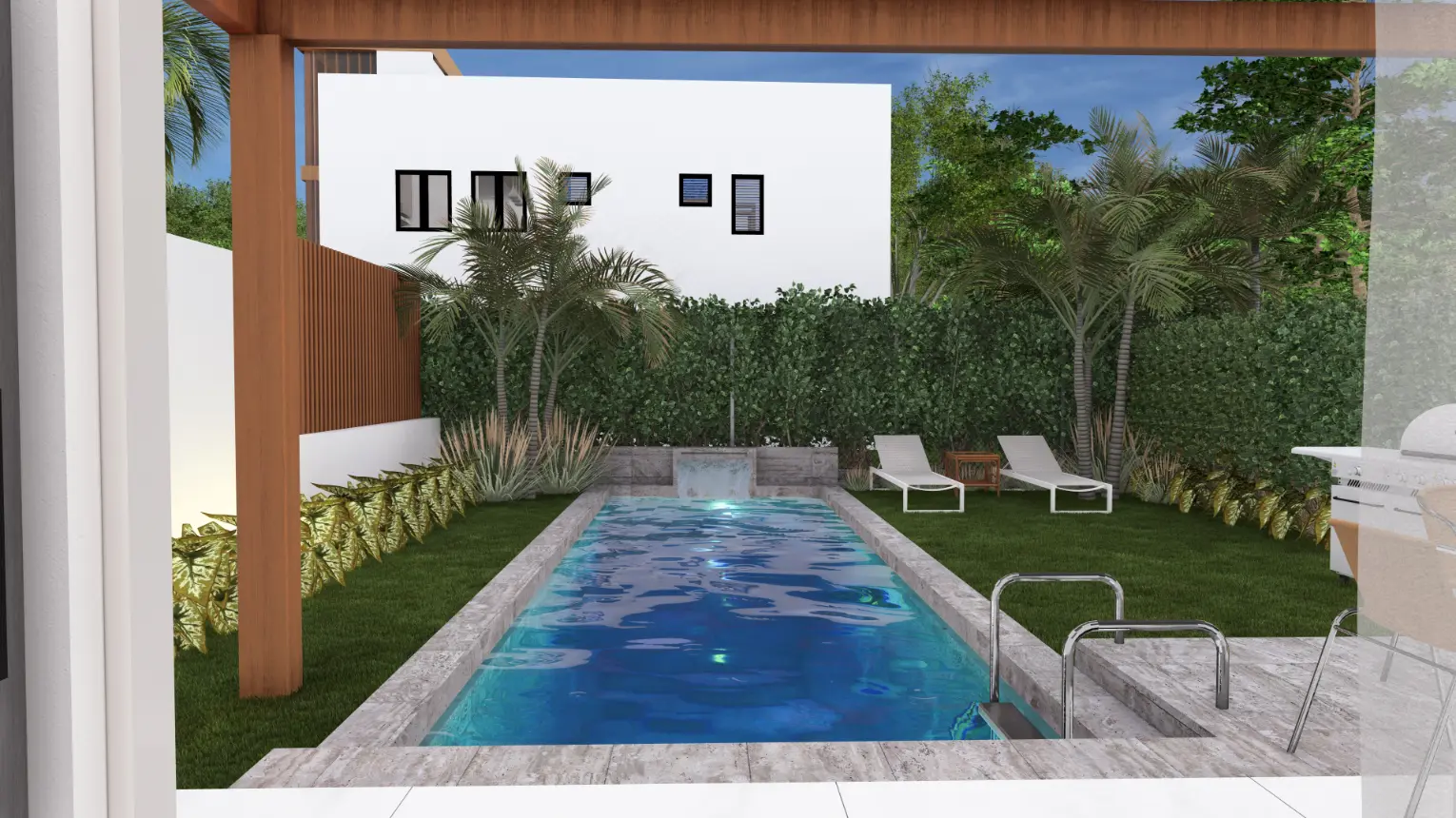 ID , Luxury Bedroom Villa at Palm Oasis Gardens with Beach Shuttle in White Sands, Punta Cana ()