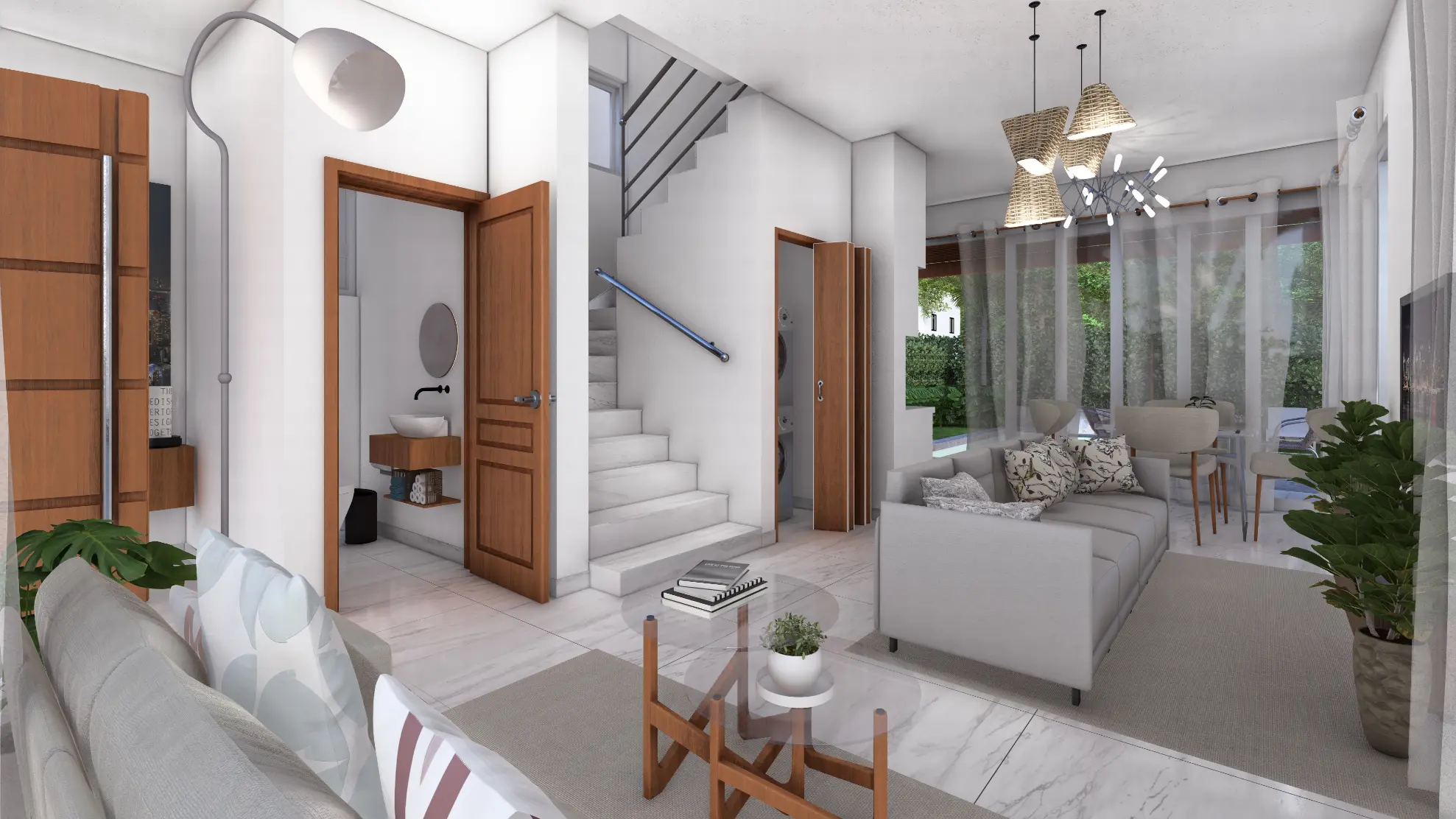ID , Luxury Bedroom Villa at Palm Oasis Gardens with Beach Shuttle in White Sands, Punta Cana ()