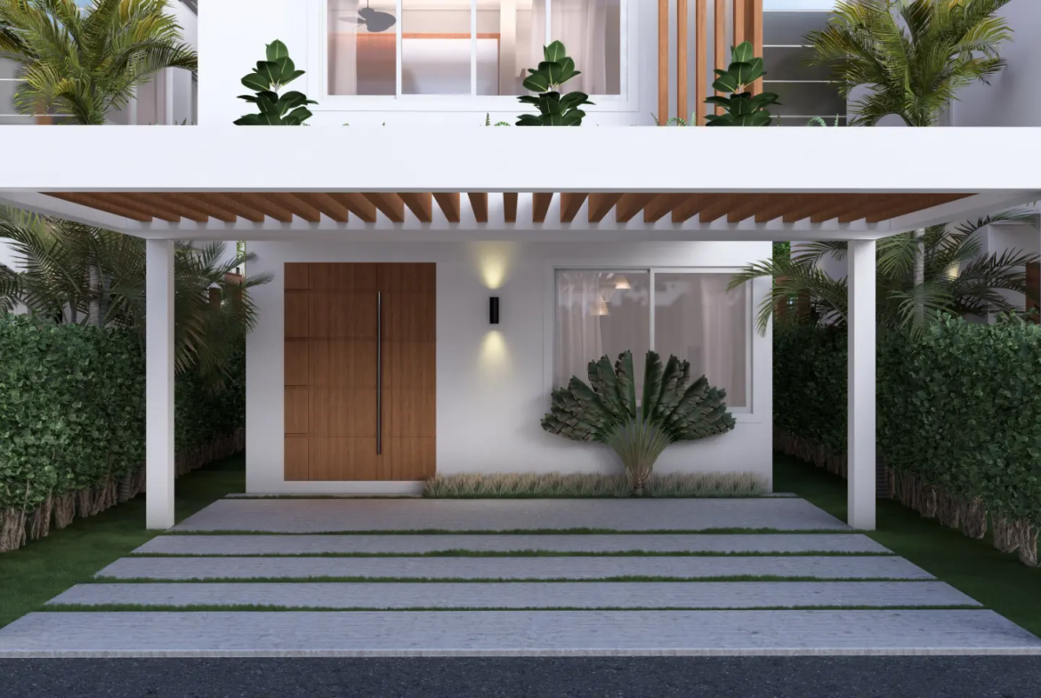 ID , Luxury Bedroom Villa at Palm Oasis Gardens with Beach Shuttle in White Sands, Punta Cana ()