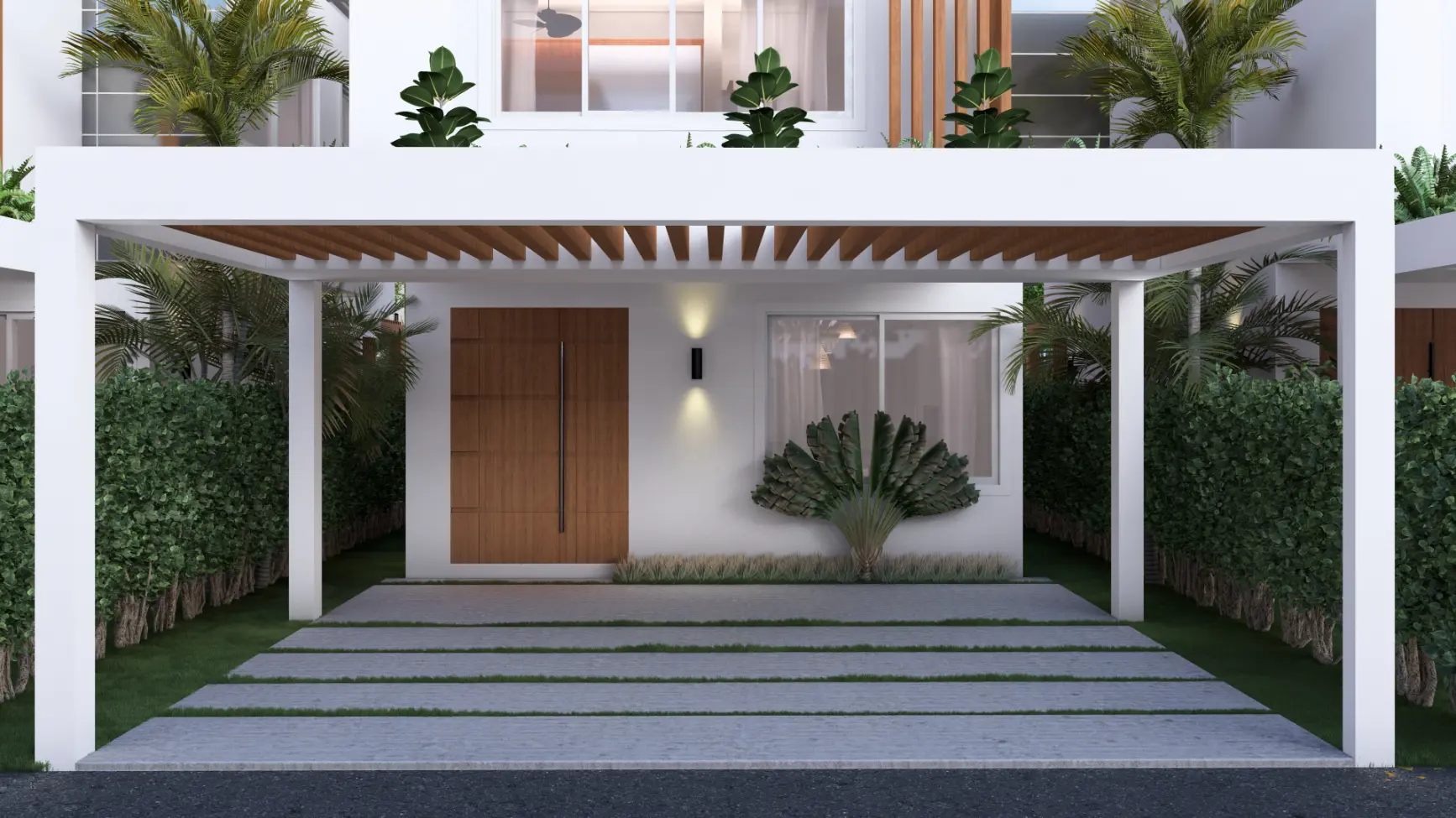 ID , Luxury Bedroom Villa at Palm Oasis Gardens with Beach Shuttle in White Sands, Punta Cana ()