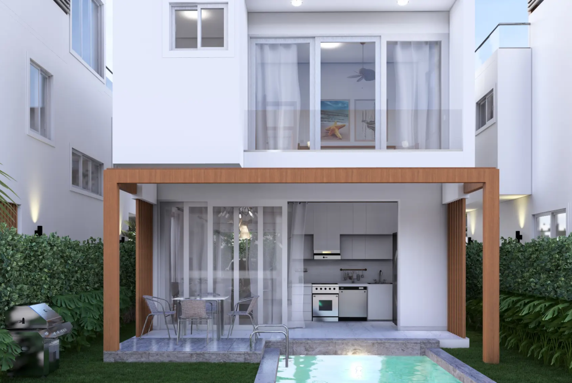 ID , Luxury Bedroom Villa at Palm Oasis Gardens with Beach Shuttle in White Sands, Punta Cana ()