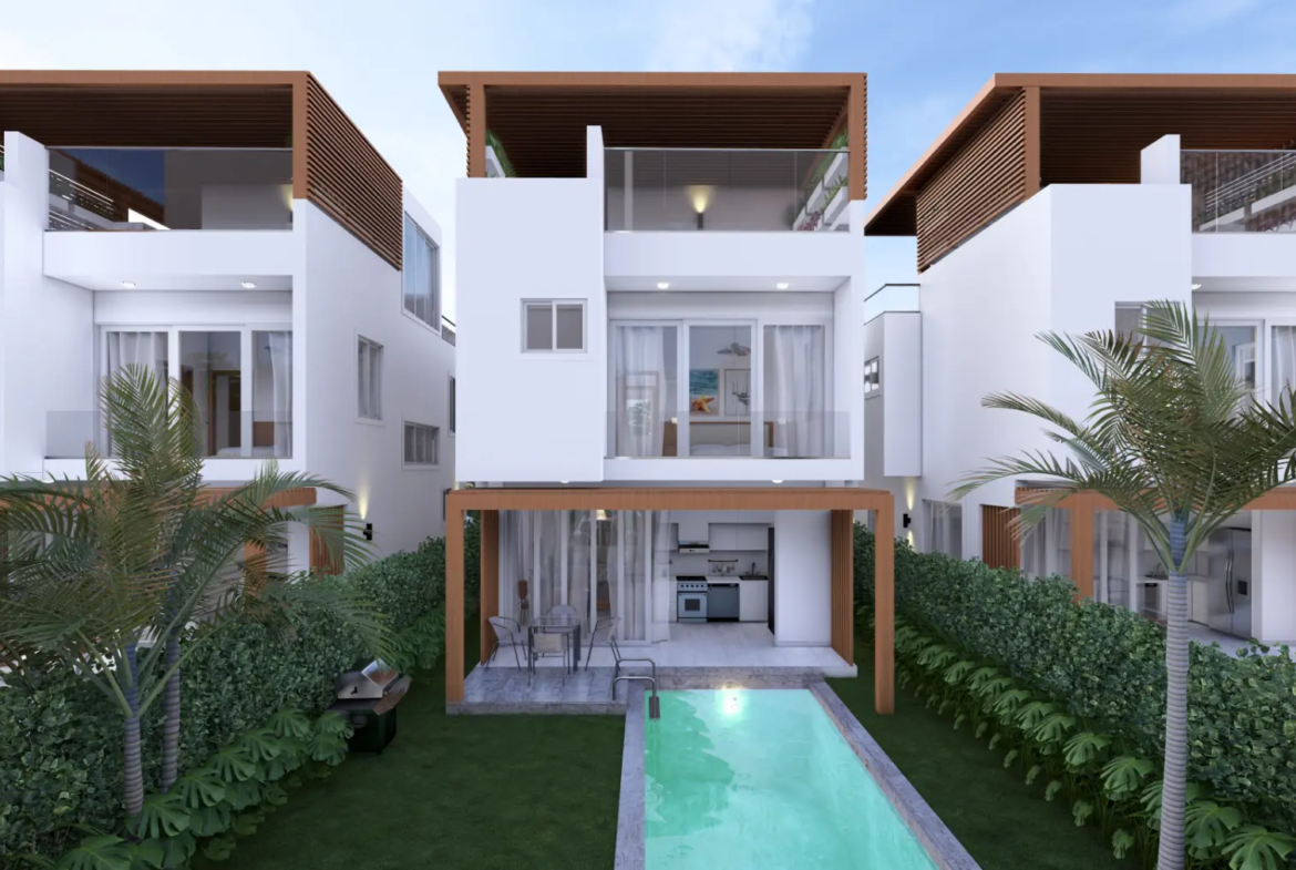 ID , Luxury Bedroom Villa at Palm Oasis Gardens with Beach Shuttle in White Sands, Punta Cana ()