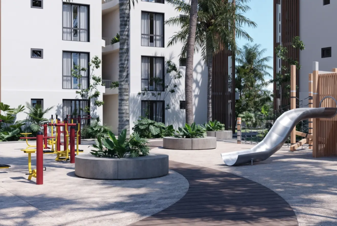 ID , Stylish Bedroom Condo in Bávaro at Botanico by Avalon for Sale ()