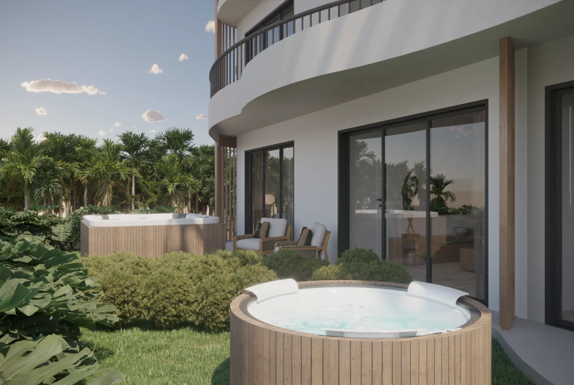 ID , Stylish Bedroom Condo in Bávaro at Botanico by Avalon for Sale ()