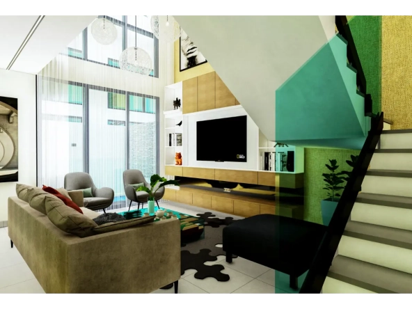ID Costa Cana Punta Cana Villa for Sale – Modern Bedroom Kings Crown Villas with Balcony ()