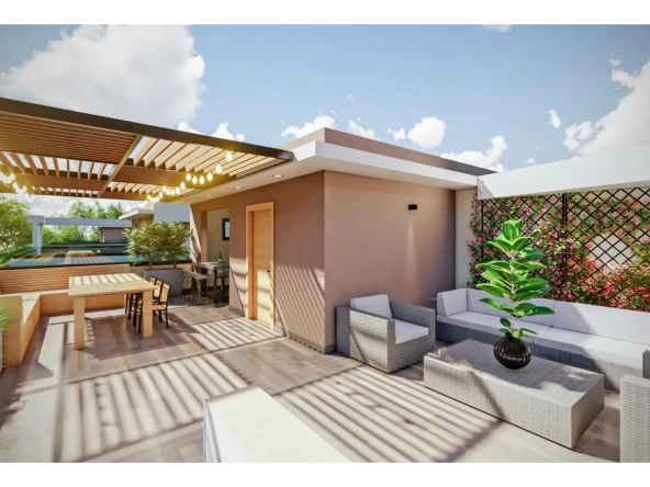 ID Costa Cana Punta Cana Villa for Sale – Modern Bedroom Kings Crown Villas with Balcony ()