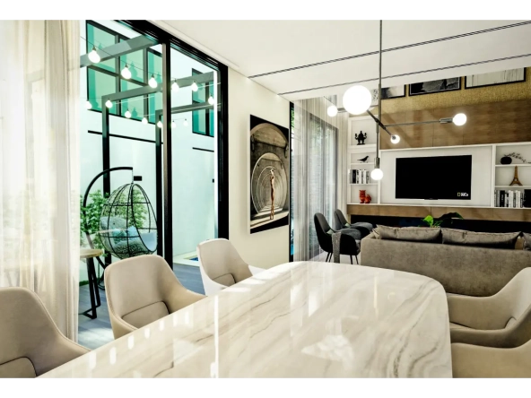 ID Costa Cana Punta Cana Villa for Sale – Modern Bedroom Kings Crown Villas with Balcony ()