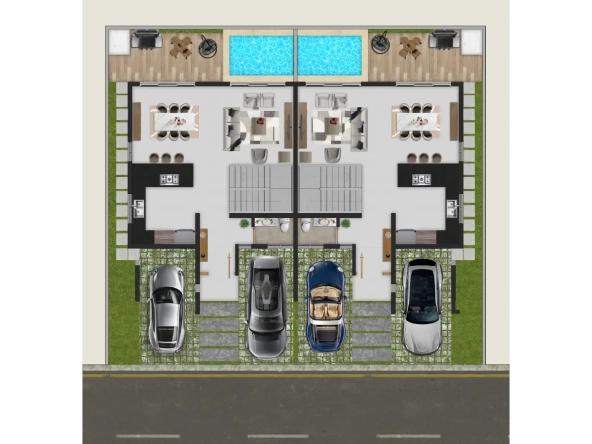 ID Costa Cana Punta Cana Villa for Sale – Modern Bedroom Kings Crown Villas with Balcony ()