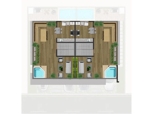 ID Costa Cana Punta Cana Villa for Sale – Modern Bedroom Kings Crown Villas with Balcony ()