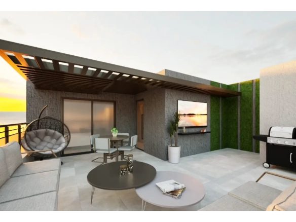 ID Modern Por Do Sol Residences Bedroom Condo in Vista Cana, Punta Cana – For Sale ()