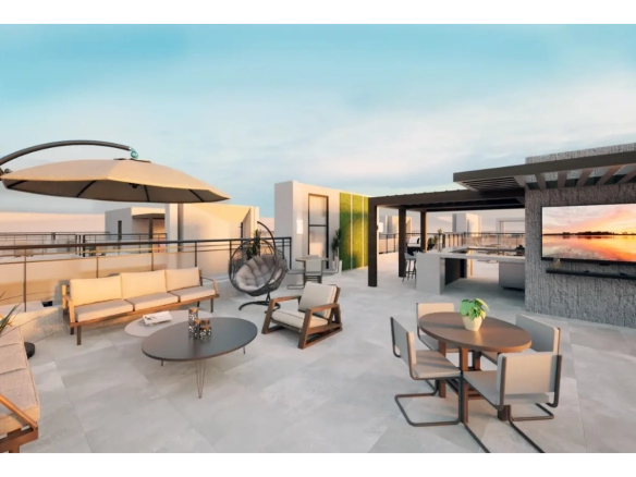 ID Stylish One Bedroom Condo in Por Do Sol Residences, Vista Cana – Punta Cana Homes for Sale ()