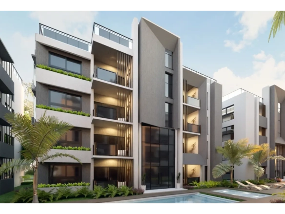 ID Stylish One Bedroom Condo in Por Do Sol Residences, Vista Cana – Punta Cana Homes for Sale ()