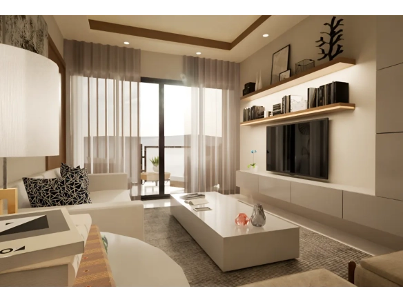 ID Stylish One Bedroom Condo in Por Do Sol Residences, Vista Cana – Punta Cana Homes for Sale ()