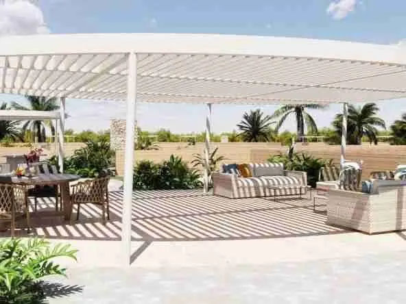 ID , Stylish Bed Condo with Rooftop in Macao Gardens, Punta Cana ()