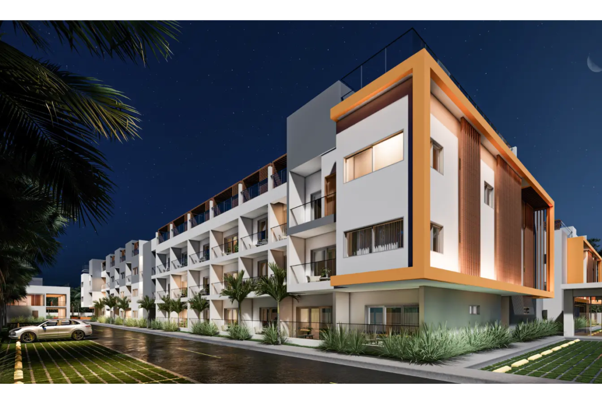 ID , Harper Paradise — Stylish BR Penthouse for Sale in Bávaro ()