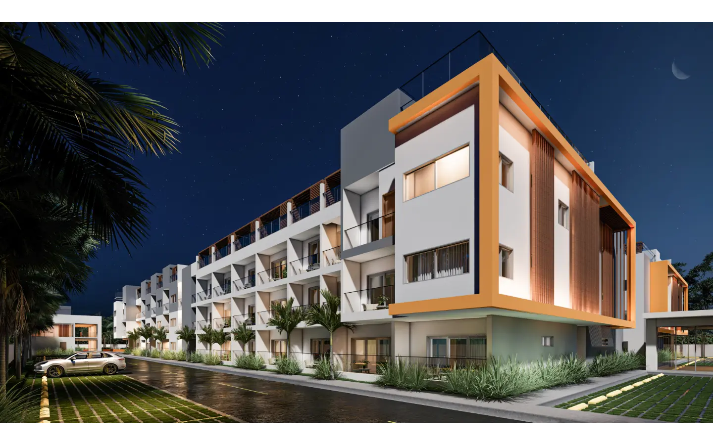 ID , Harper Paradise — Stylish BR Penthouse for Sale in Bávaro ()