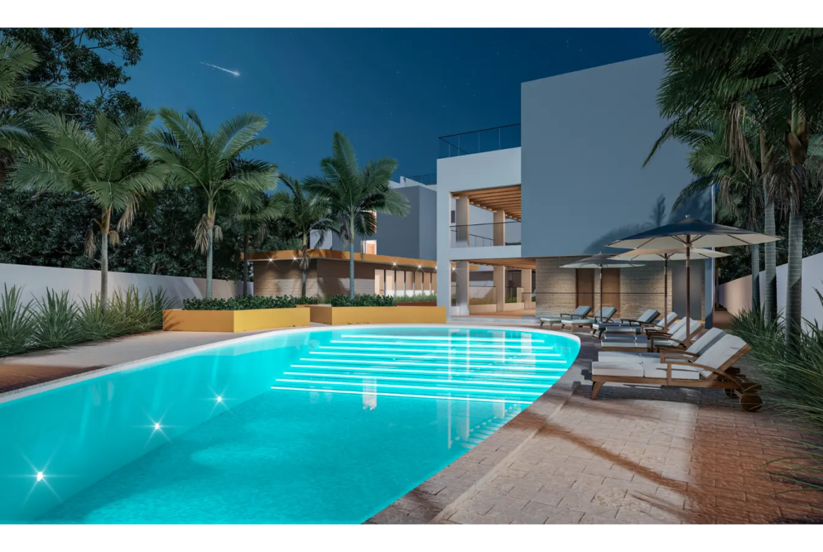 ID , Harper Paradise — Stylish BR Penthouse for Sale in Bávaro ()