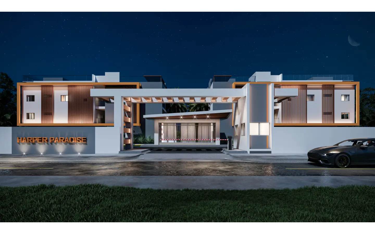 ID , Harper Paradise — Stylish BR Penthouse for Sale in Bávaro ()