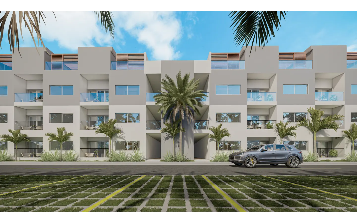 ID , Harper Paradise — Stylish BR Penthouse for Sale in Bávaro ()