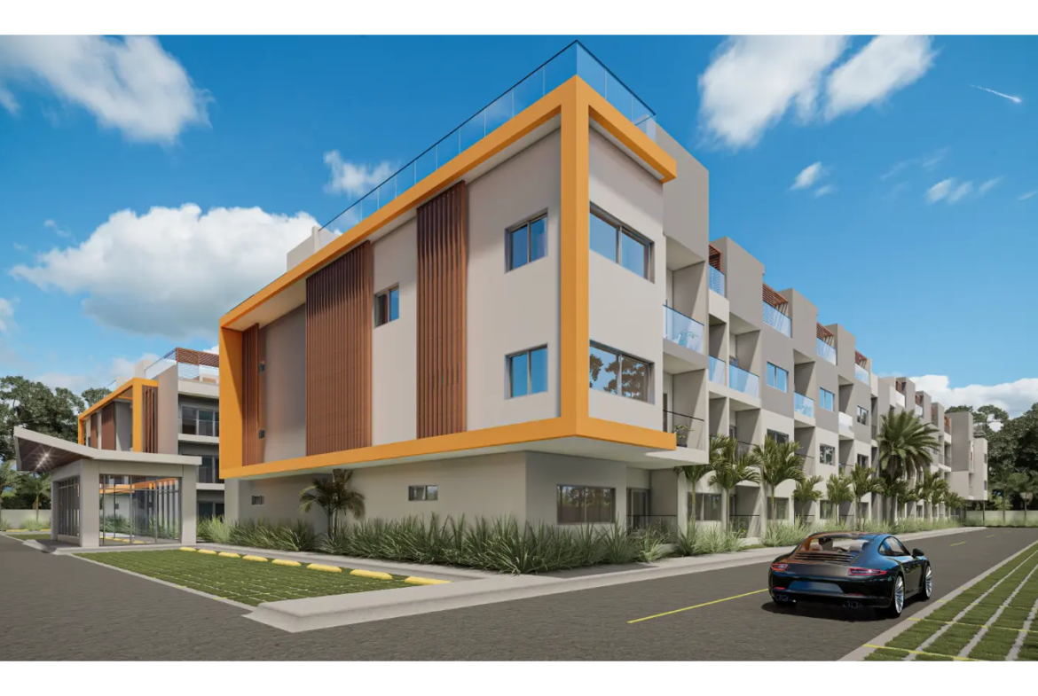 ID , Harper Paradise — Stylish BR Penthouse for Sale in Bávaro ()