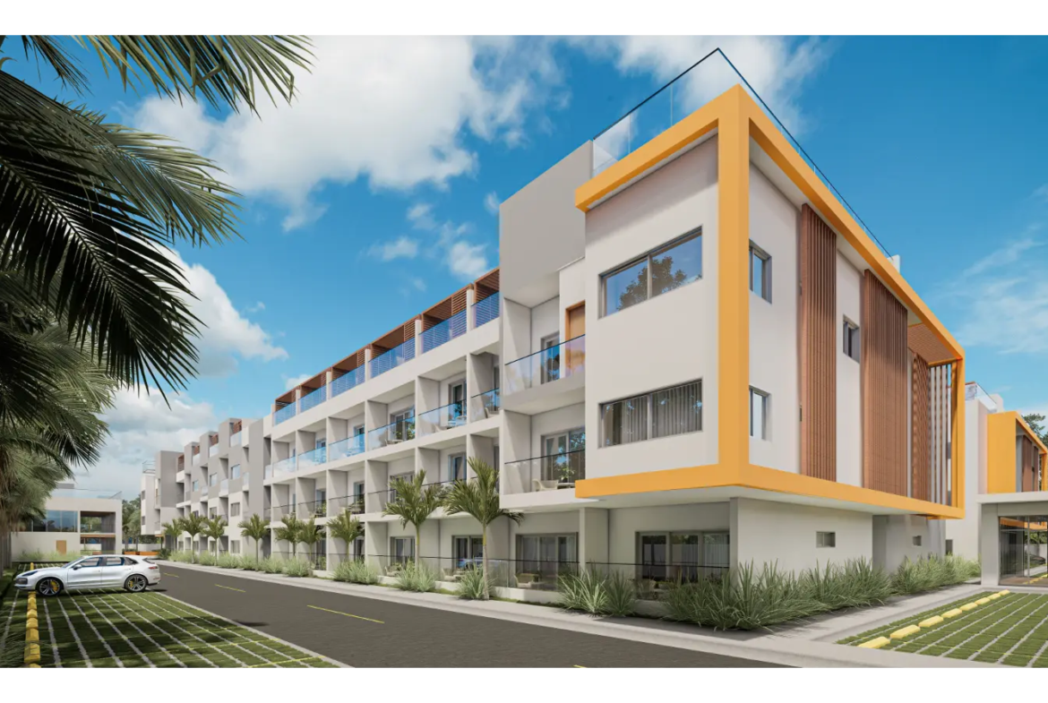 ID , Harper Paradise — Stylish BR Penthouse for Sale in Bávaro ()