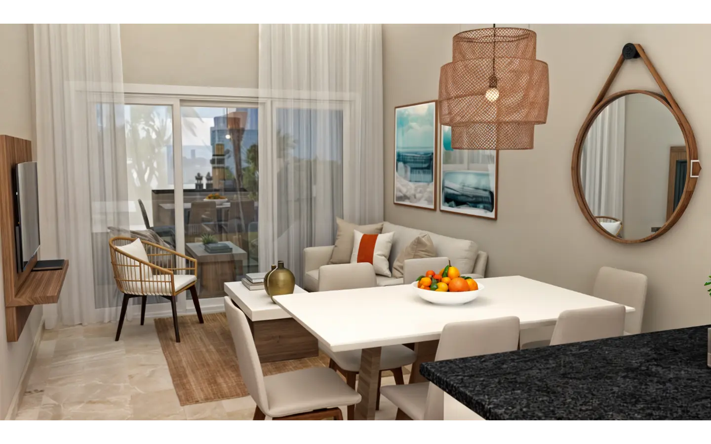 ID , Harper Paradise — Stylish BR Penthouse for Sale in Bávaro ()