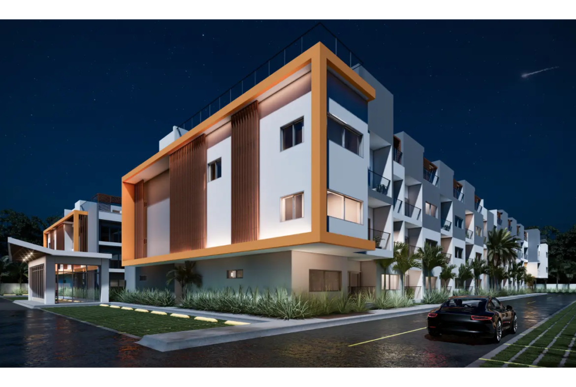 ID , Harper Paradise — Stylish BR Penthouse for Sale in Bávaro ()