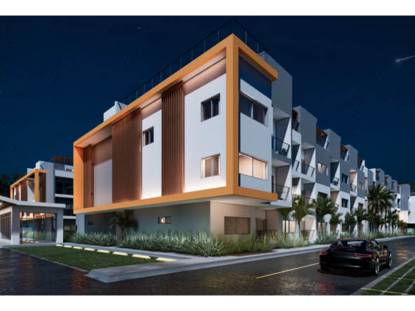 ID , Harper Paradise — Stylish BR Penthouse for Sale in Bávaro ()