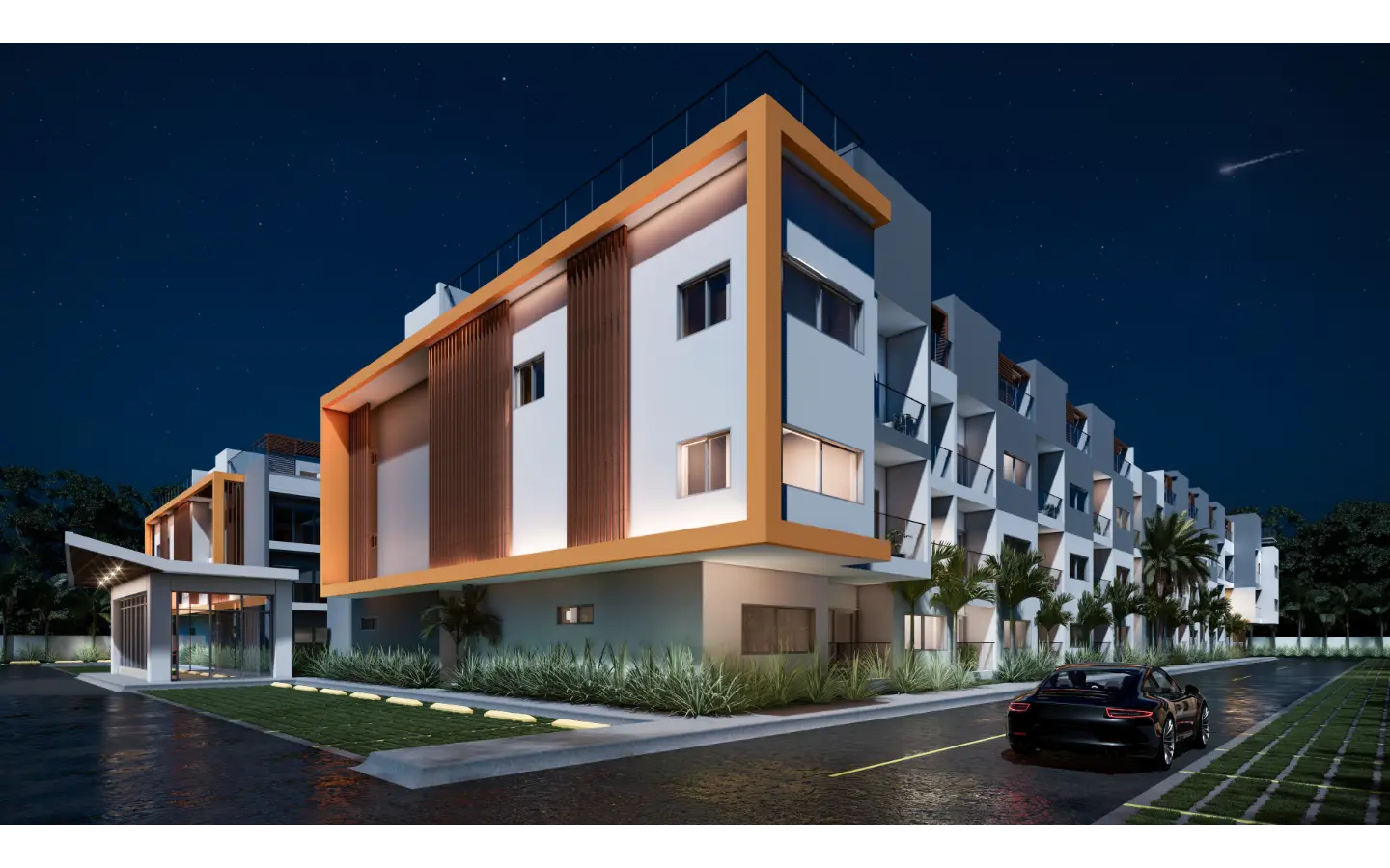 ID , Harper Paradise — Stylish BR Penthouse for Sale in Bávaro ()