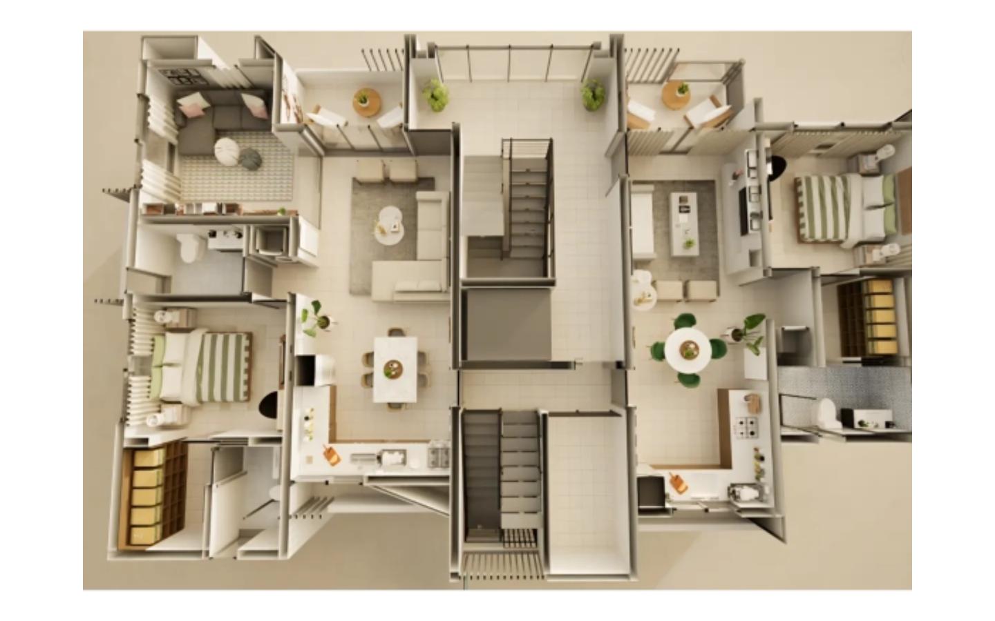 ID Elegant Bedroom Condo in Por Do Sol Residences, Vista Cana – Punta Cana Real Estate Opportunity ()