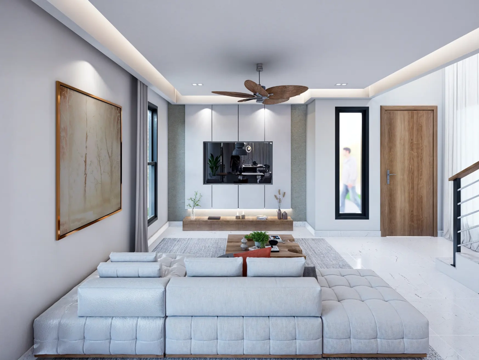 ID Elegant Punta Cana Villa in Central Town – Bedrooms, Private Patio and Contemporary Charm ()