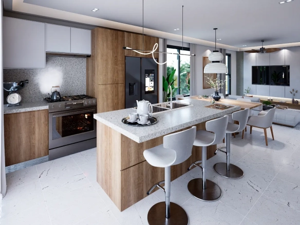 ID Elegant Punta Cana Villa in Central Town – Bedrooms, Private Patio and Contemporary Charm ()