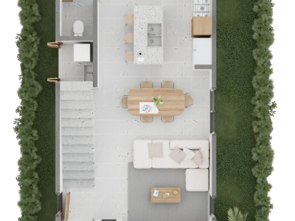 ID Elegant Punta Cana Villa in Central Town – Bedrooms, Private Patio and Contemporary Charm ()