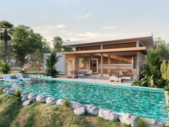 ID Elegant Punta Cana Villa in Central Town – Bedrooms, Private Patio and Contemporary Charm ()