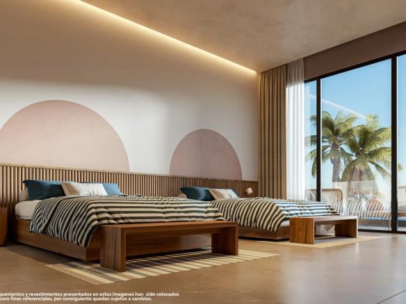 ID Cap Cana Luxury Living Bedroom Marina View Apartment with Private Dock at Blue Luxury Residences ()