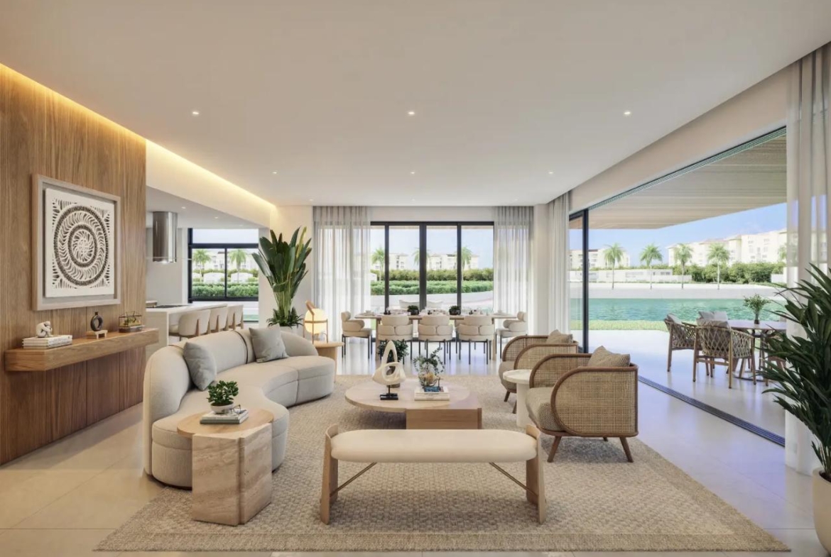ID Cap Cana Luxury Living Bedroom Marina View Apartment with Private Dock at Blue Luxury Residences ()