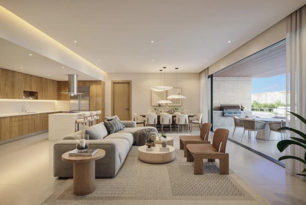 ID Cap Cana Luxury Living Bedroom Marina View Apartment with Private Dock at Blue Luxury Residences ()