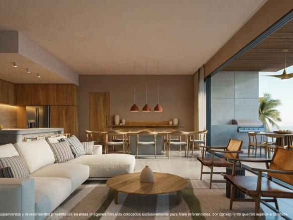 ID Cap Cana Luxury Living Bedroom Marina View Apartment with Private Dock at Blue Luxury Residences ()