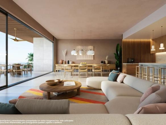 ID Cap Cana Luxury Living Bedroom Marina View Apartment with Private Dock at Blue Luxury Residences ()