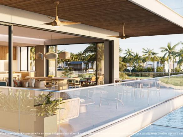 ID Cap Cana Luxury Living Bedroom Marina View Apartment with Private Dock at Blue Luxury Residences ()