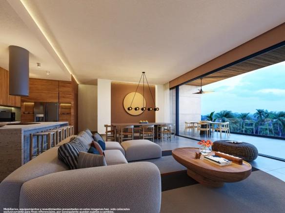 ID Cap Cana Luxury Living Bedroom Marina View Apartment with Private Dock at Blue Luxury Residences ()