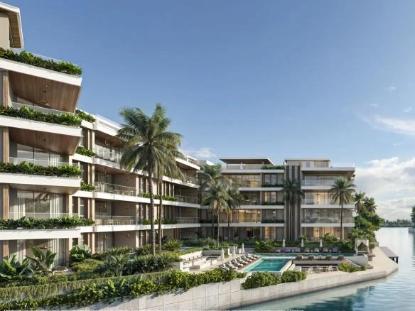 ID Cap Cana Luxury Living Bedroom Marina View Apartment with Private Dock at Blue Luxury Residences ()