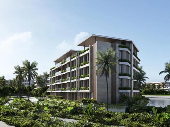 ID Cap Cana Luxury Living Bedroom Marina View Apartment with Private Dock at Blue Luxury Residences ()