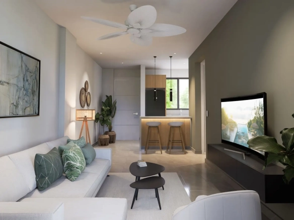 ID Modern Bedroom Condo for Sale at Marea Beach Bayahibe near Dominicus Beach ()