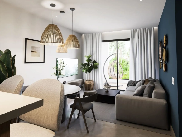 ID Modern Bedroom Condo for Sale at Marea Beach Bayahibe near Dominicus Beach ()