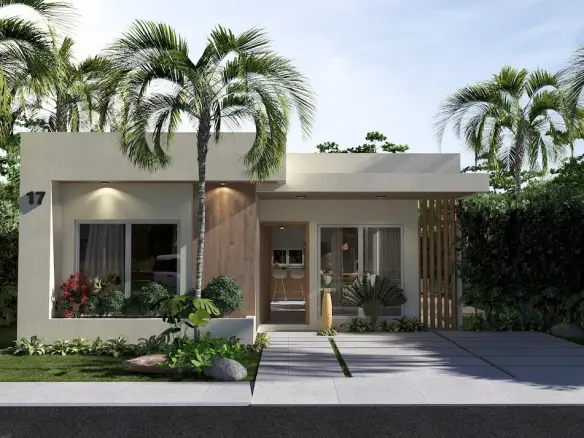 C, Modern Villa Sole Mio at Macao Beach, Prime Punta Cana Investment ()