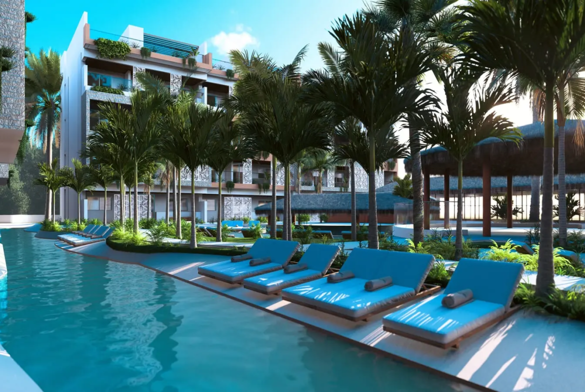 , Alana Paradise Island Modern BR Investment Condo in Bavaro ()