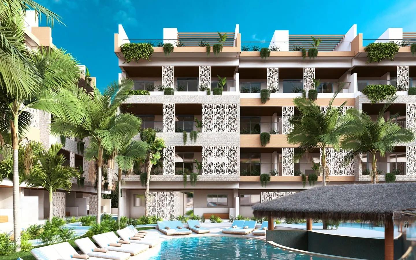 , Alana Paradise Island Modern BR Investment Condo in Bavaro ()